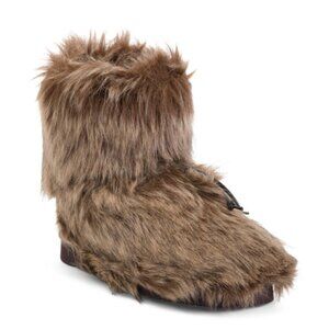 WEWOREWHAT Faux Fur Boots